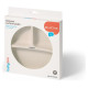 Babyono Silikona šķivis ar piesūcekni 1482/04 beige