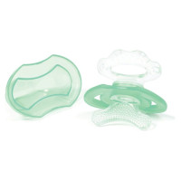 Babyono Silikona zobu riņķis-masētājs BabyOno 1008/03 green