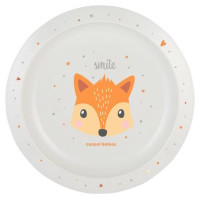 Canpol Babies Šķivis plastmasas CUTIE ANIMALS 4/411 orange