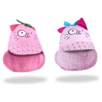 Yoclub Cepure ar kakla daļu PINK CAT 40-42 cm CLE-097-izpārdošana
