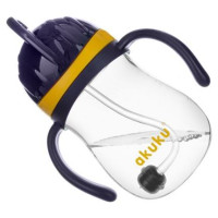 Akuku Krūze ar salmniņu un svērteni AKUKU A0165 blue/yellow