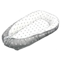 Ankras Ligzda-kokons STARS grey/white Ankras