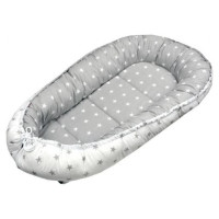 Ankras Ligzda-kokons STARS grey/white Ankras