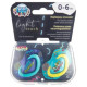 Canpol Babies Mānekļi "NEON LOVE" silikona simetriskās formas 0-6 mēn., Canpol 22/652 blue (2 gab.)