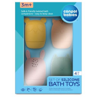 Canpol Babies Vannas silikona rotaļlietu komplekts Canpol 80/308 [A]