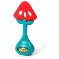 Babyono Zobu riņķis ar grabuli TASTY WATERMELON BabyOno 499/02
