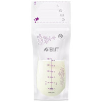 Philips Avent krūts piena uzglabāšanas maisiņi 180ml/25 gab. - SCF603/25