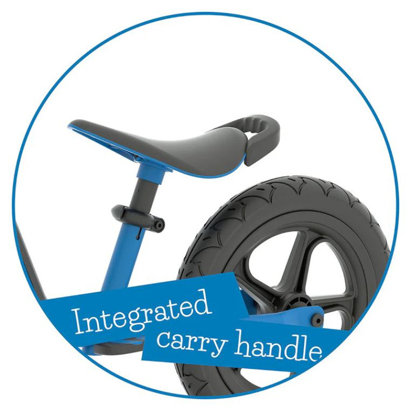 Chillafish Charlie Sport 12" līdzsvara velosipēds, navy, no 2 līdz 5 gadiem - CPCH06NAV