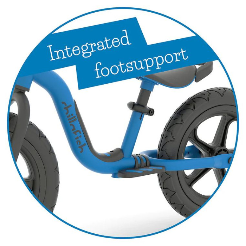 Chillafish Charlie Sport 12" līdzsvara velosipēds, navy, no 2 līdz 5 gadiem - CPCH06NAV