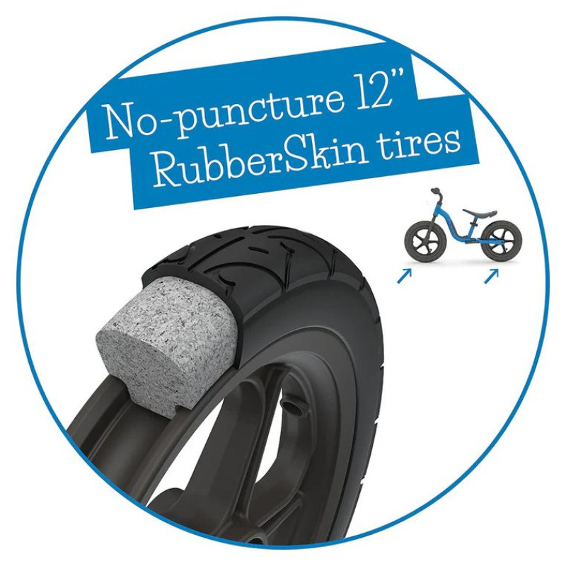 Chillafish Charlie Sport 12" līdzsvara velosipēds, navy, no 2 līdz 5 gadiem - CPCH06NAV