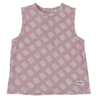 Lodger Tank Topper Tribe Muslin vasaras mazuļu krekliņš bez piedurknēm, Rose, 74 cm - TP 107_74