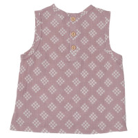 Lodger Tank Topper Tribe Muslin vasaras mazuļu krekliņš bez piedurknēm, Rose, 74 cm - TP 107_74