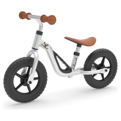 Chillafish Charlie 10"  līdzsvara velosipēds, sudraba, no 1,5  līdz 4 gadiem - CPCH01SIL