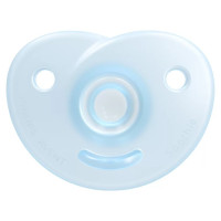 Philips Avent Soothie silikona māneklītis ar silikona vairogu, 0-6M, 2 gab., zēniem - SCF099/21