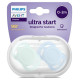 Philips Avent māneklītis Ultra Start, 0-2 mēneši, 2 gab., zēniem - SCF075/02
