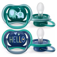 Philips Avent Ultra Air Deco māneklītis, 18M+, zēniem (2 gab) - SCF349/18
