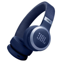 JBL LIVE bezvadu austiņas ar mikrofonu un trokšņu  slāpēšanu, zilas - JBLLIVE670NCBLU