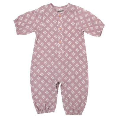 Lodger Jumper Tribe Muslin mazuļu rāpulis bez pēdiņām, Rose, 74 cm - JP 107_74