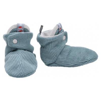 Lodger Slipper Ciumbelle kokvilnas čībiņas, 3-6m, Ocean - SLC 074_3-6