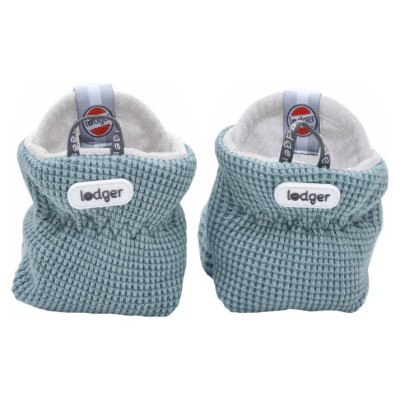 Lodger Slipper Ciumbelle kokvilnas čībiņas, 3-6m, Ocean - SLC 074_3-6
