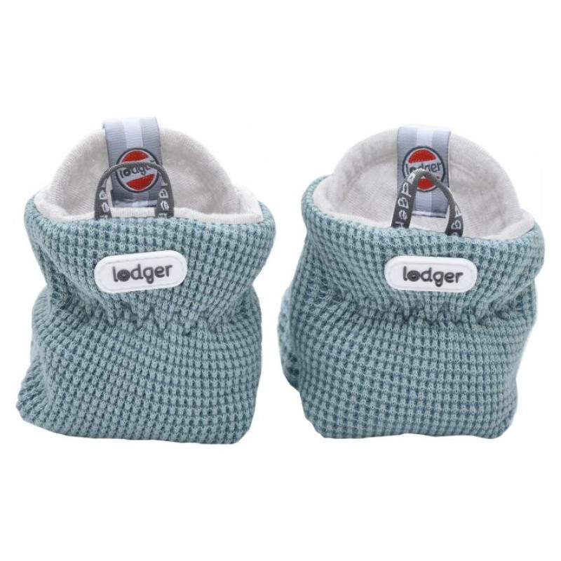 Lodger Slipper Ciumbelle kokvilnas čībiņas, 3-6m, Ocean - SLC 074_3-6