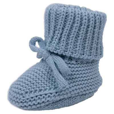 Lodger Slipper Knit čībiņas, Blue Fogg, 0-6m - SLK 110_0-6
