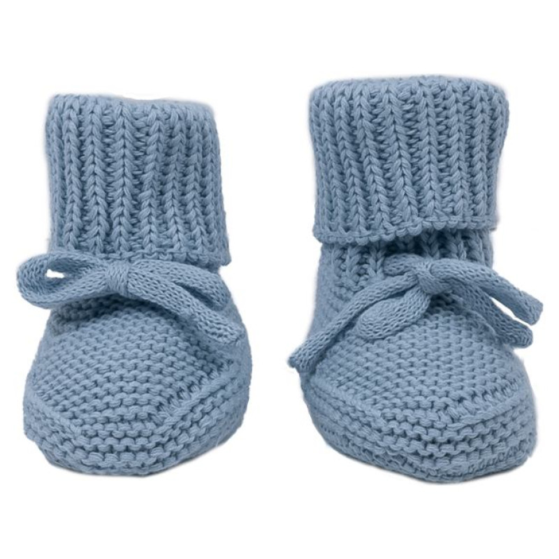 Lodger Slipper Knit čībiņas, Blue Fogg, 0-6m - SLK 110_0-6