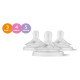Philips Avent Natural  Response  barošanas pudeļu silikona knupīšu komplekts (3 gab.) - SCY960/03