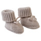 Lodger Slipper Folklore Merino vilnas čībiņas, Beige, 0-6m - SLM 630_0-6