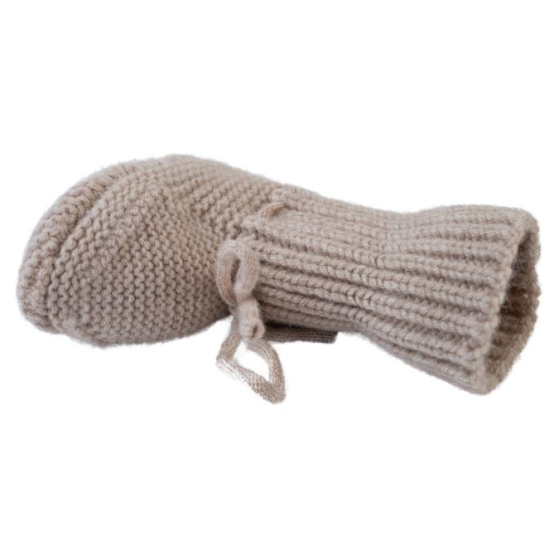 Lodger Slipper Folklore Merino vilnas čībiņas, Beige, 0-6m - SLM 630_0-6