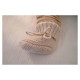 Lodger Slipper Folklore Merino vilnas čībiņas, Beige, 0-6m - SLM 630_0-6