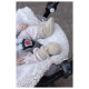 Lodger Slipper Folklore Merino vilnas čībiņas, Beige, 0-6m - SLM 630_0-6