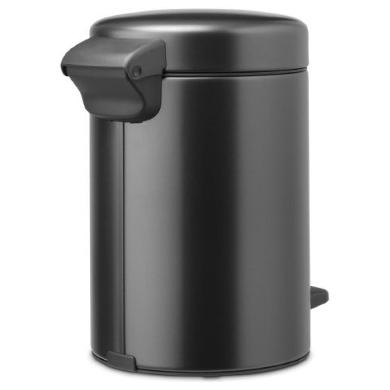 Brabantia atkritumu tvertne ar pedāli NewIcon, 3L, Confident Grey - 233449