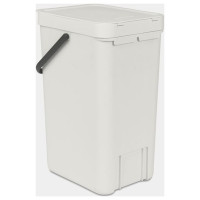 Brabantia aktritumu tvertne Sort & Go, 16L, Light Grey - 213465