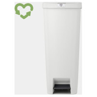 Brabantia atkritumu tvertne StepUp ar pedāli, 40l, Light Grey - 800009