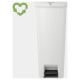 Brabantia atkritumu tvertne StepUp ar pedāli, 40l, Light Grey - 800009