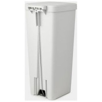 Brabantia atkritumu tvertne StepUp ar pedāli, 40l, Light Grey - 800009
