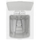 Brabantia atkritumu tvertne StepUp ar pedāli, 40l, Light Grey - 800009