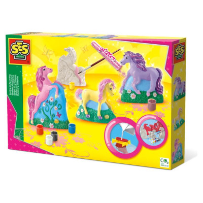 SES Ģip&scaron;a lie&scaron;anas komplekts Zirgi