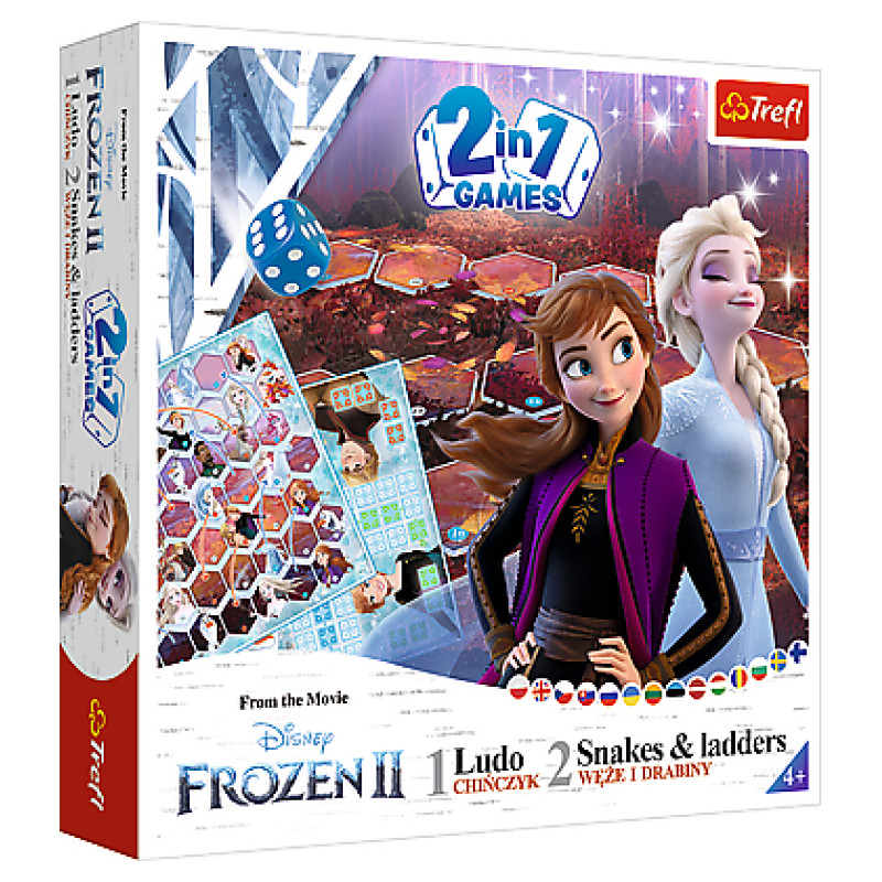 Trefl FROZEN Galda spēle 2 in 1 Frozen II