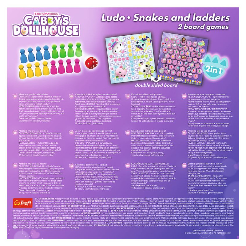 Trefl GABBY&acute;S DOLLHOUSE Spēle 2 in 1