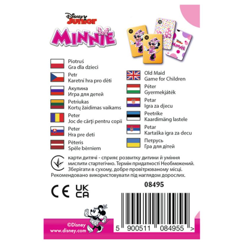 Trefl DISNEY Kār&scaron;u spēle Minnija