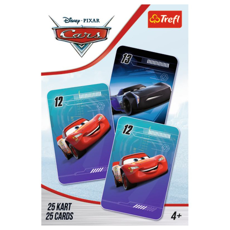 Trefl CARS Kār&scaron;u spēle Vāģi