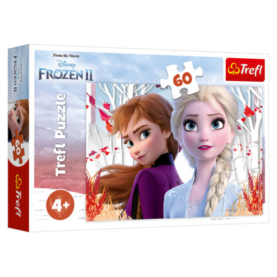 Trefl FROZEN Puzle "Ledus Sirds 2", 60 gab.