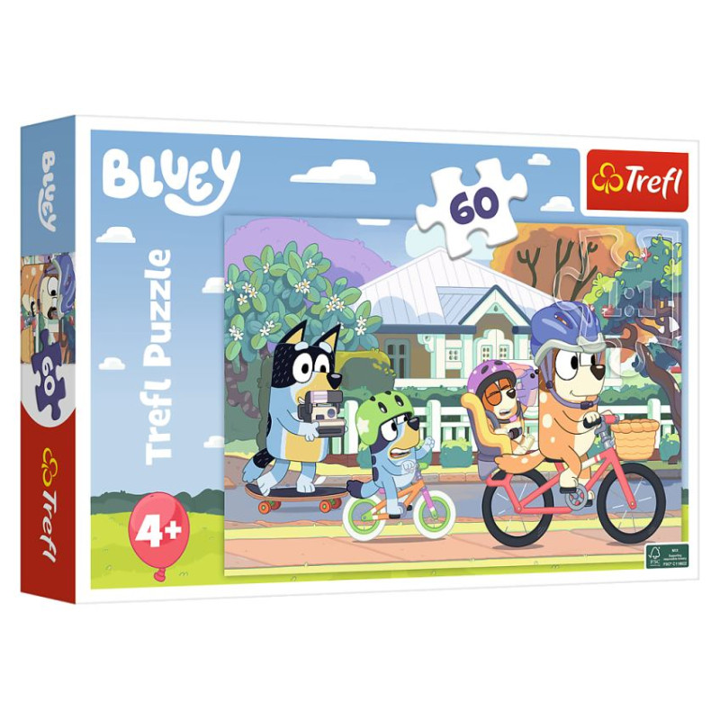 Trefl BLUEY Puzle, 60 gab.