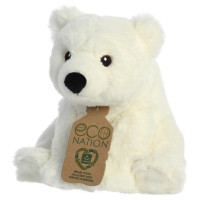 Eco Nation AUR Eco Nation Plīša rotaļlieta Polārlācis, 24 cm