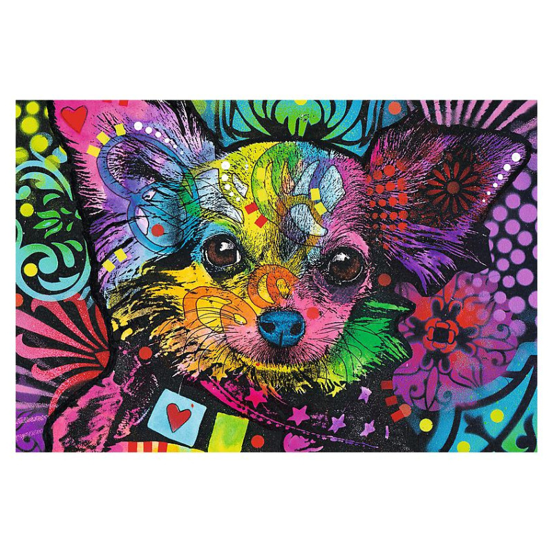 Trefl Koka puzle - Krāsains kucēns, 500gb