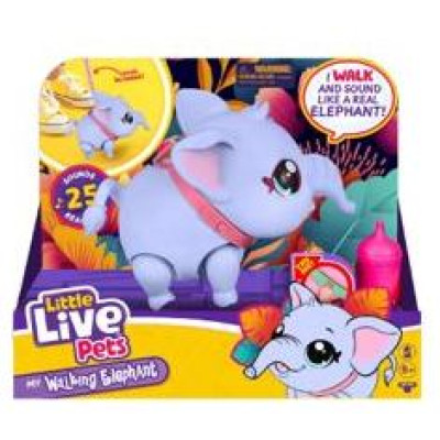 Little Live Pets Interaktīvs plī&scaron;a zilonītis