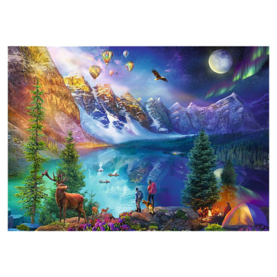 Trefl Pužļu komplekts Amerikas tūre, 2x500 gab.