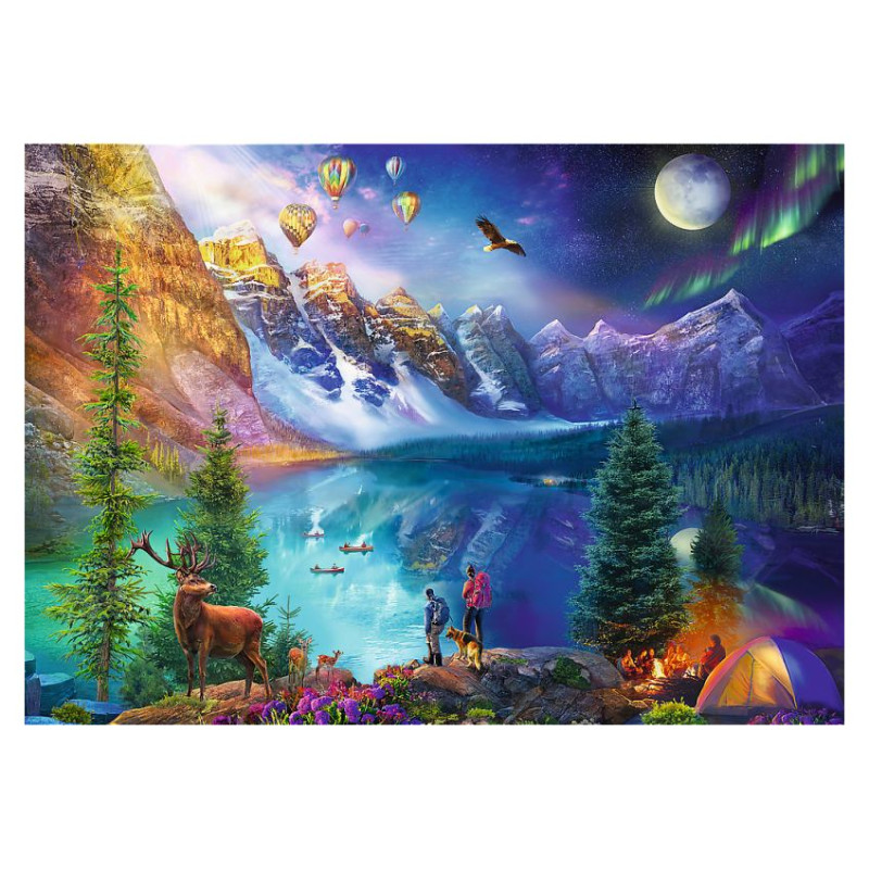 Trefl Pužļu komplekts Amerikas tūre, 2x500 gab.